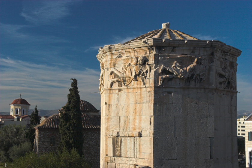 Úgy hitték, varázsos világtükör van a tetején: 2 ezer éve épült az athéni Szelek tornya