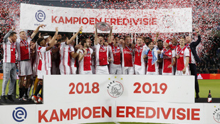 Az Ajax a 34. holland bajnoki címét húzta be
