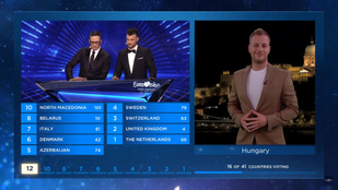 Forró Bence fél perce volt az idei eurovíziós döntő egyetlen magyar vonatkozása