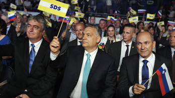 Orbán a Szlovén Demokrata Párt kampányát is megtolta a hajrában