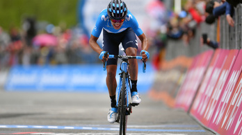Bomba meglepetést hozott a Giro d'Italia durva hegyi szakasza