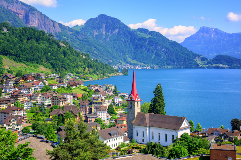 Álmodni sem lehetne gyönyörűbb helyet: a Luzerni-tó vidékét egyszer látni kell