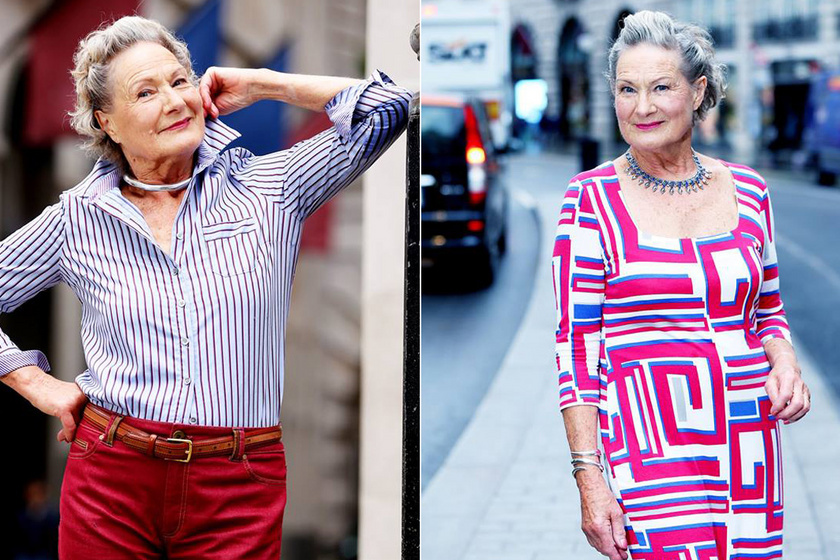 80 éves korában kezdett modellkedni a nyugdíjas nagymama - Egy véletlen találkozás hozta meg számára a sikert
