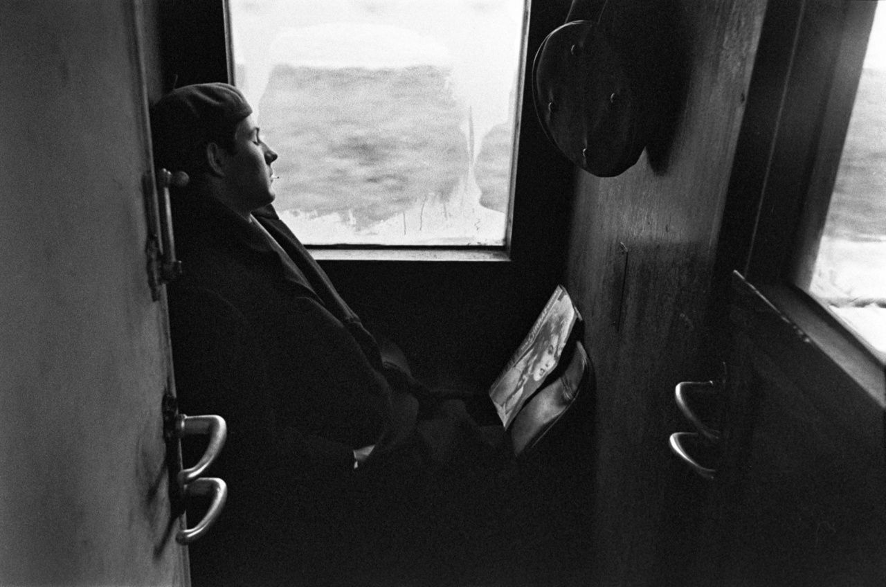 Az ingázók a vonaton pótolták az éjszakai alvás hiányait. Ez a fiú Brigitte Bardot-val.