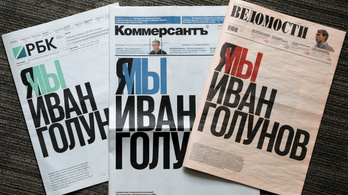 Kiállnak az orosz lapok a gyanús körülmények miatt elfogott oknyomozó újságíró mellett