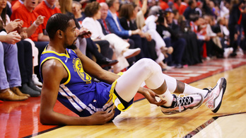 NBA-döntő: A Warriors nagyot mentett, de újra elvesztette Durantot