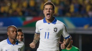 Coutinho könnyed győzelemre vezette Brazíliát a Copa America nyitómeccsén