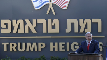 Trumpról nevezték el Izrael legújabb telepét