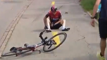 Nagyott bukott a Tour de France címvédője, veszélyben az idei indulása