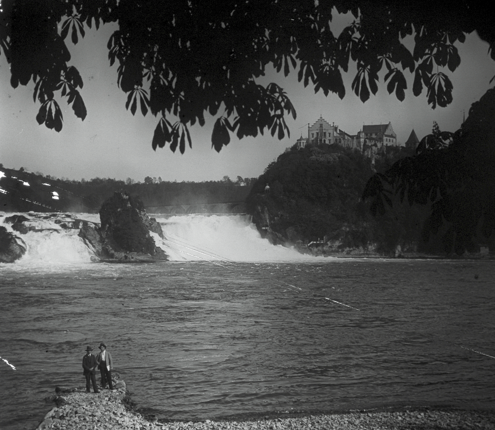 A Rajna vízesés a svájci Schaffhausenben, 1905