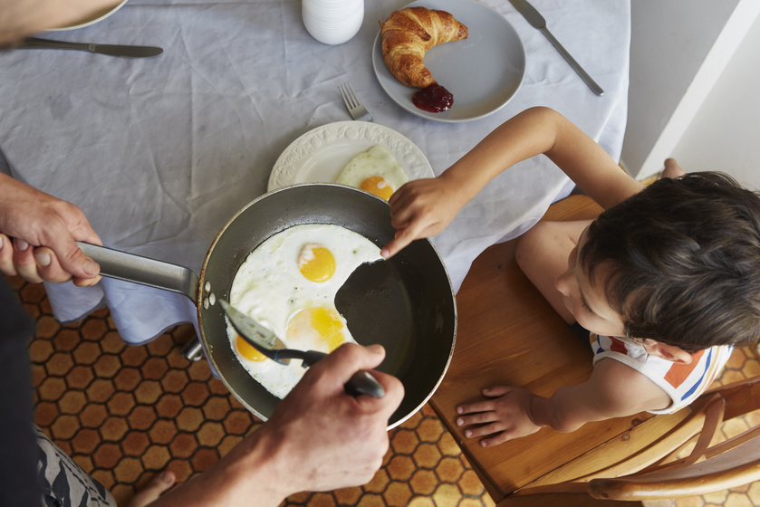 tojás reggeli fehérje