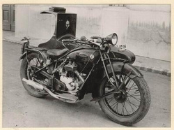 Postai gépjárművek, 1901-1929, Gecső-D-Rad típusú levélgyűjtő motorkerékpár