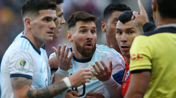 Messi korruptnak nevezte a Copát a kiállítása után