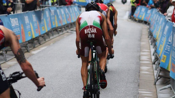 Nem sérült meg komolyabban a triatlonos Bicsák Bence