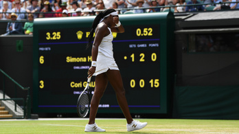 Wimbledon: két szettben elvérzett a 15 éves Cori Gauff