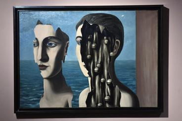 René Magritte A kettős titok című festménye