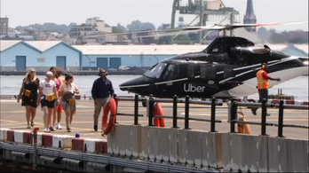 Helikopteres személyszállítást indított az Uber New Yorkban