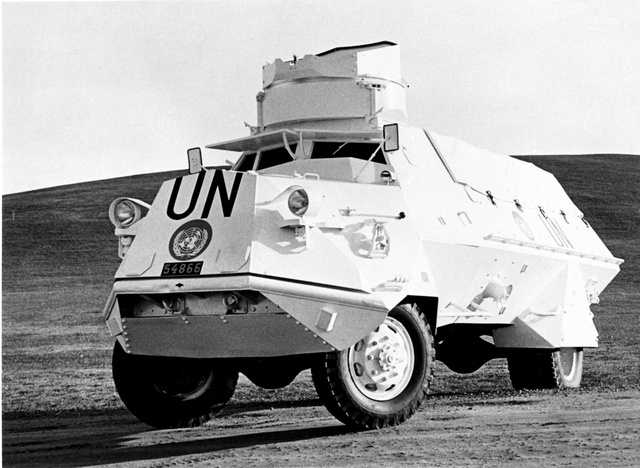 Scania-Vabis m/42 SKP az ENSZ-nél, Kongóban, 1960-ban.