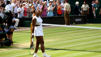 Serena Williams tizenegyedszer döntős Wimbledonban