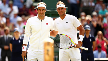 Federer óriási elődöntőben győzte le Nadalt Wimbledonban