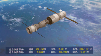 Lezuhant a kínai űrállomás