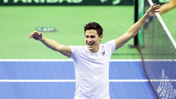 Bravúr: ATP-tornán döntős a teniszező Balázs Attila