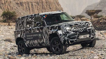 A Vöröskereszt is tesztelte az új Land Rover Defendert
