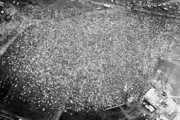 Több mint 100 000 néző a fesztiválon 1969 augusztus 15-én