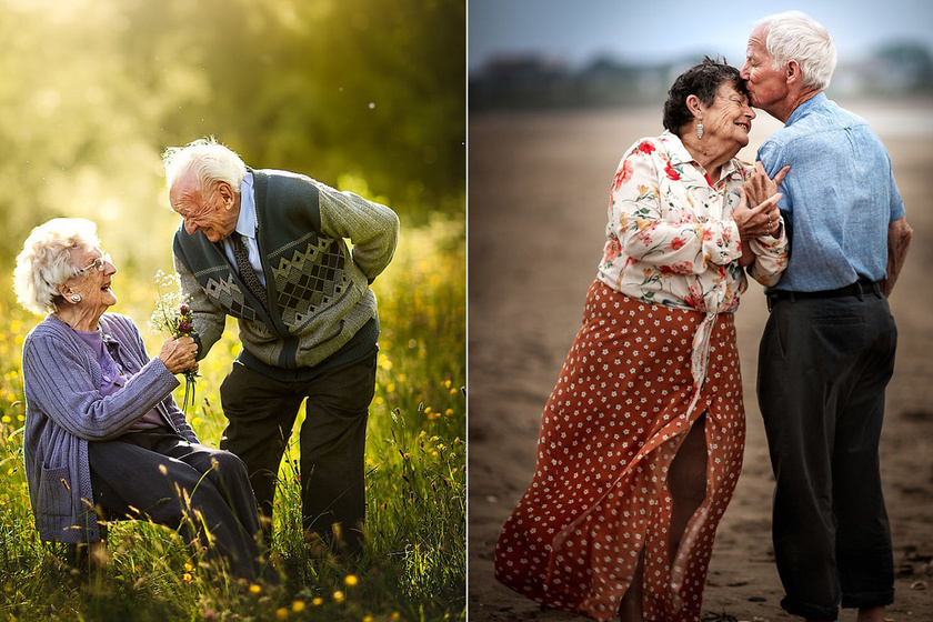 Furcsa kéréssel fordult az idős párokhoz a fotós, és olyan képeket készített róluk, amit senki más