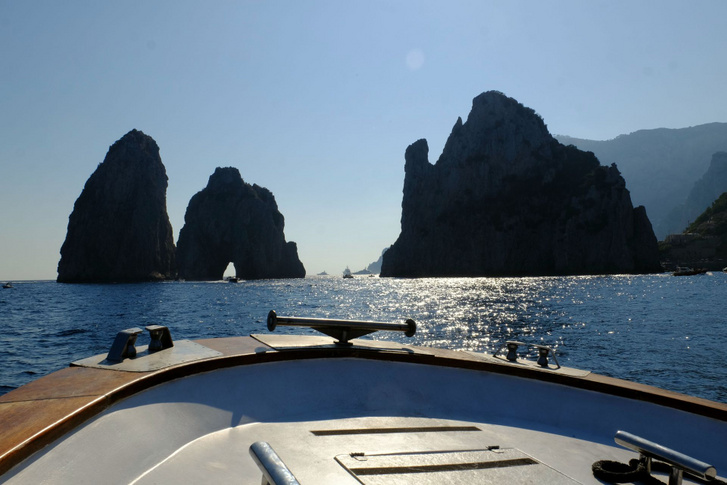 Capri a tengerről mindenképpen csinos hely