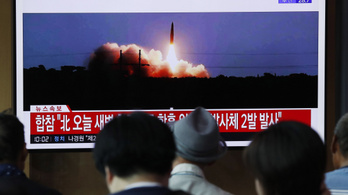 Észak-Korea újabb rakétákat lőtt a Japán-tenger felé