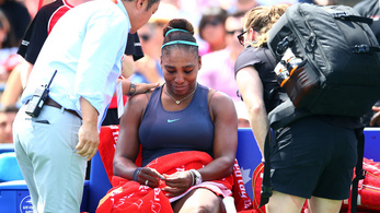 19 éves ellenfele vigasztalta a síró Serena Williamst a torontói döntőben