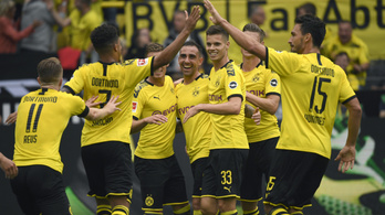 A Dortmund öttel válaszolt a 29. mp-ben kapott gólra