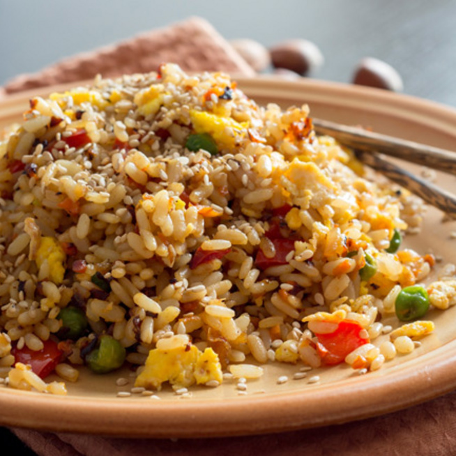 Zöldséges sült rizs - Tudnak valamit a kínaiak