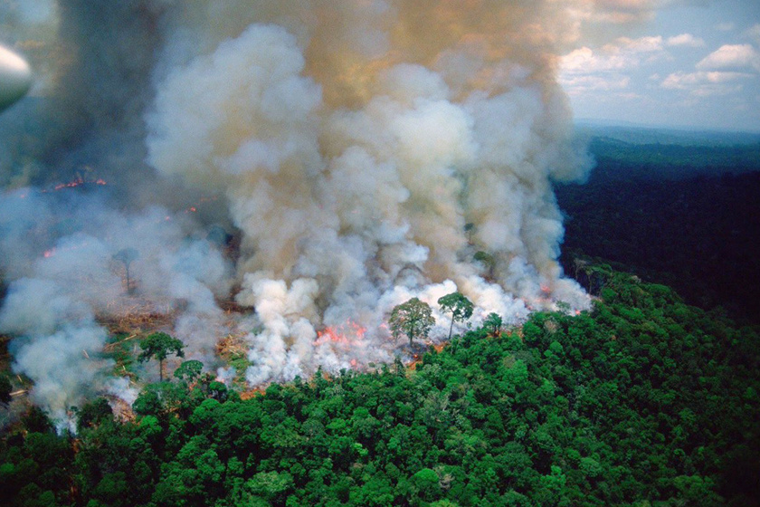 Már az űrből is látszik a pusztítás: tovább tombol az amazonasi erdőtűz