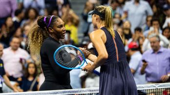 Serena Williams kegyetlenül lemosta Sarapovát a US Openen