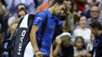 Đoković a nyolcaddöntőben feladta a US Opent, a közönség kifütyülte