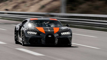 Sebességi világrekordot döntött a Bugatti