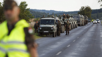 Újabb katonai konvojok közlekednek majd az országban hétfőn
