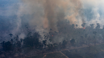 Az űrből is látszik az Amazonas tüzeinek brutális légszennyezése