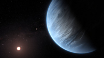 Először fedeztek fel vízgőzt egy exobolygó légkörében