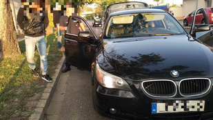 Négyféle kábítószer miatt volt nyugtalan a BMW utasa egy győri igazoltatáson