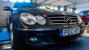 Totalcar Erőmérő: Mercedes-Benz CLK 500
