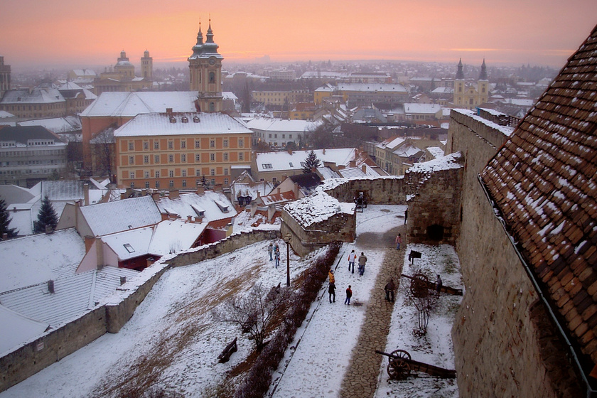 Gyönyörű város a Bükk alatt: Eger ilyenkor igazán romantikus arcát mutatja