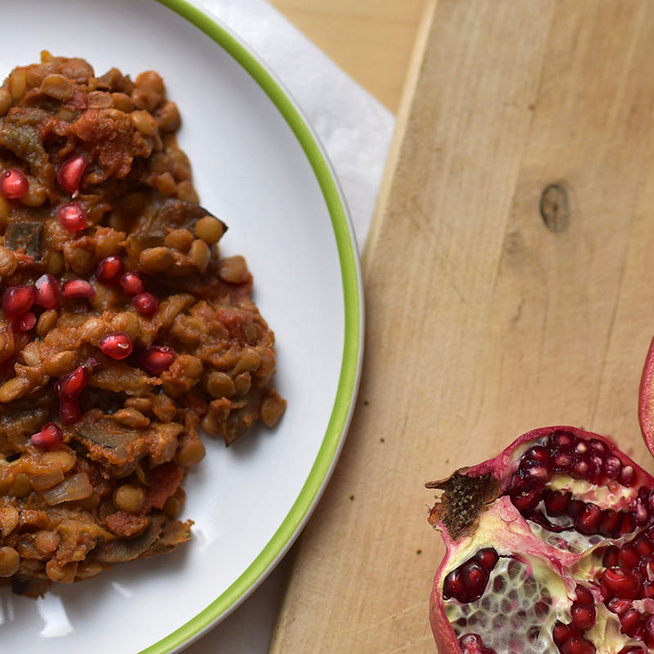 Lencsés padlizsán török recept alapján: laktató és szállítható ebéd