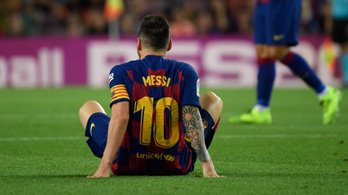Nyert a Barcelona, de Messi megsérült