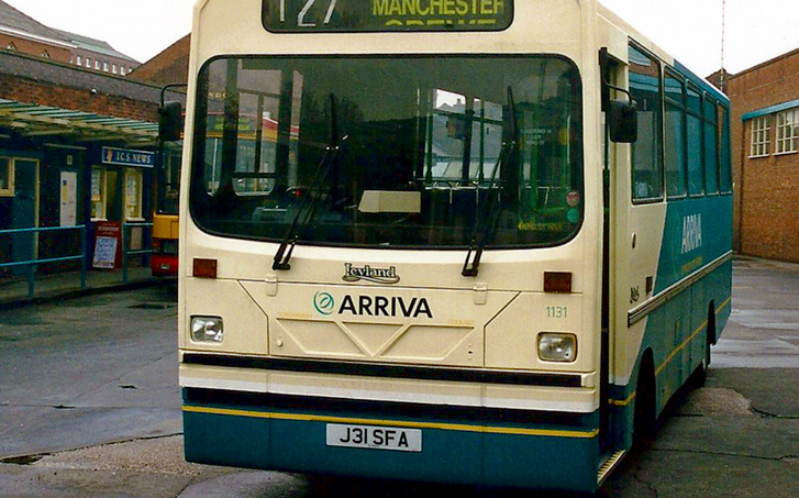 A Wright első igazán sikeres busztípusa a Handybus 1991-ből