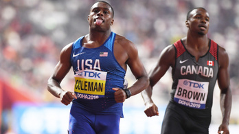 Coleman brutálisan erős futással jelentkezett be a 100 méter trónjáért