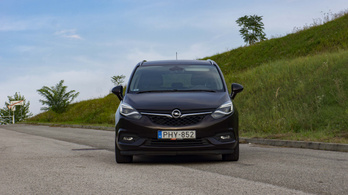 Használtteszt: Opel Zafira 1,6 DIT - 2017.