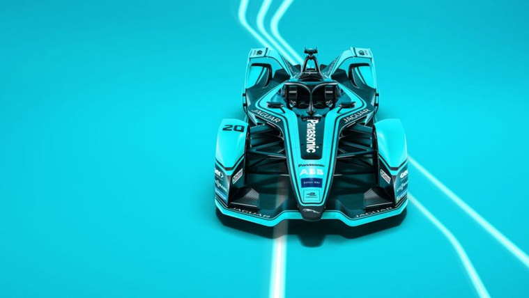 Itt a Jaguar új Formula-E gépe